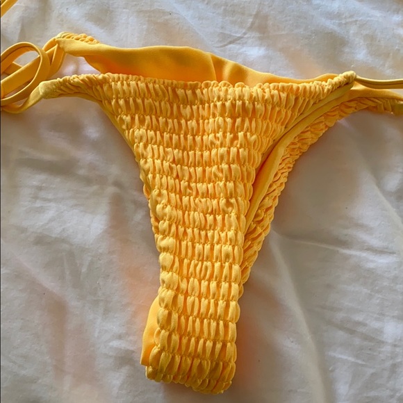 ❤️SOLD❤️Yellow Swim Suit - Picture 2 of 3